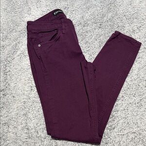 Express Deep Purple Jegging Pants